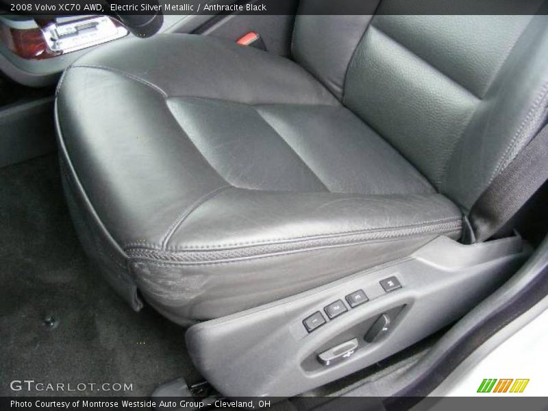 Electric Silver Metallic / Anthracite Black 2008 Volvo XC70 AWD