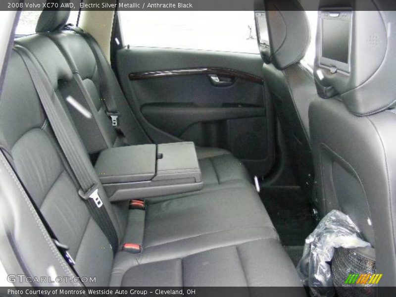 Electric Silver Metallic / Anthracite Black 2008 Volvo XC70 AWD