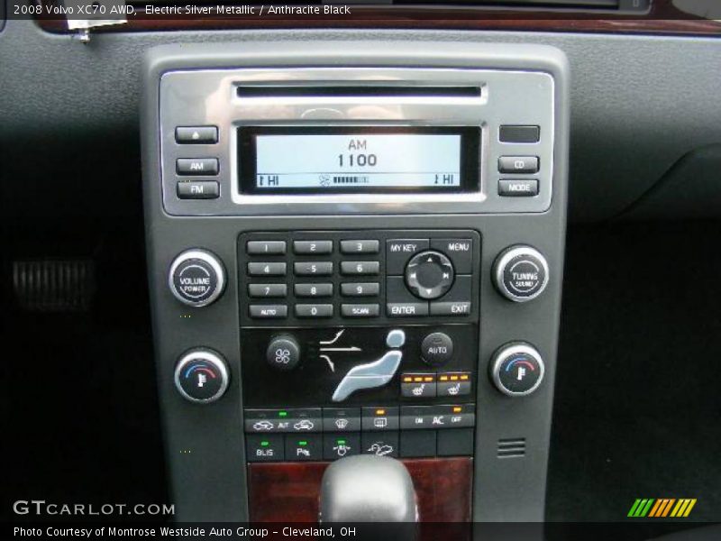 Electric Silver Metallic / Anthracite Black 2008 Volvo XC70 AWD