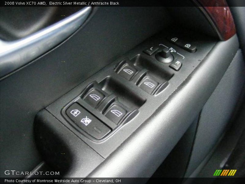 Electric Silver Metallic / Anthracite Black 2008 Volvo XC70 AWD