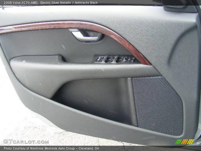 Electric Silver Metallic / Anthracite Black 2008 Volvo XC70 AWD