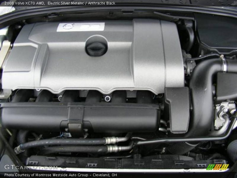 Electric Silver Metallic / Anthracite Black 2008 Volvo XC70 AWD