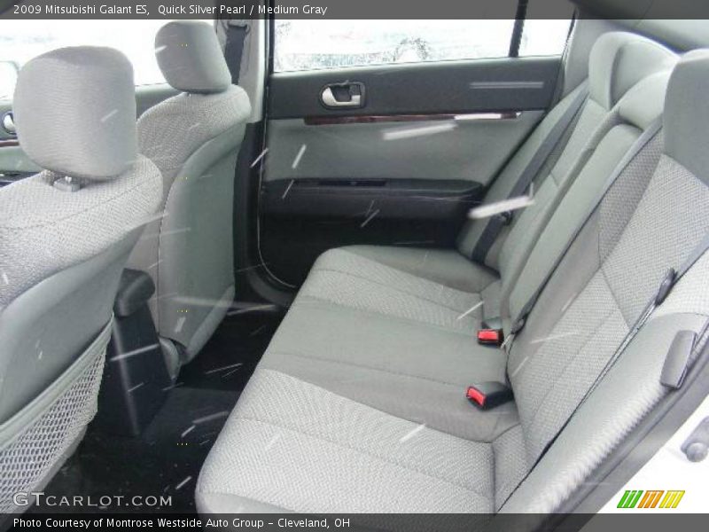 Quick Silver Pearl / Medium Gray 2009 Mitsubishi Galant ES