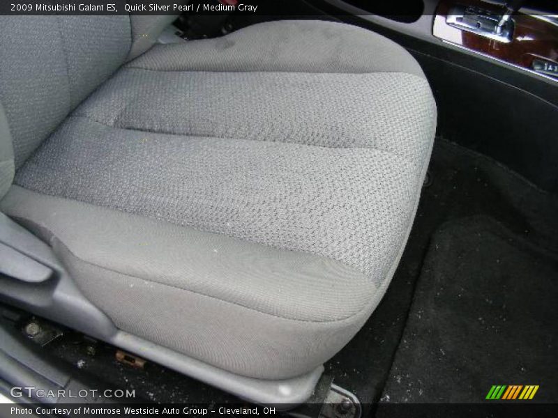 Quick Silver Pearl / Medium Gray 2009 Mitsubishi Galant ES