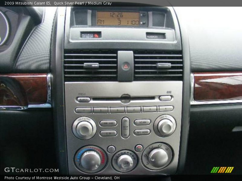 Quick Silver Pearl / Medium Gray 2009 Mitsubishi Galant ES