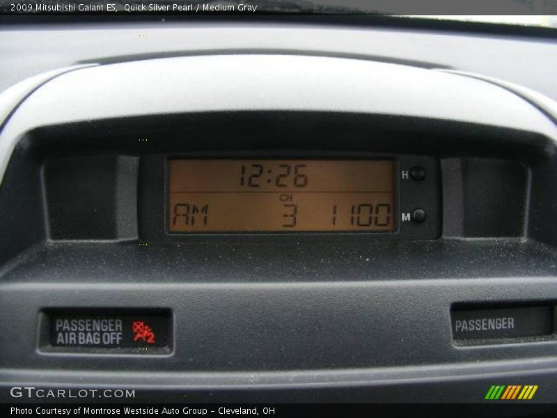 Quick Silver Pearl / Medium Gray 2009 Mitsubishi Galant ES