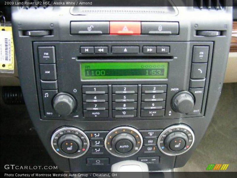 Alaska White / Almond 2009 Land Rover LR2 HSE