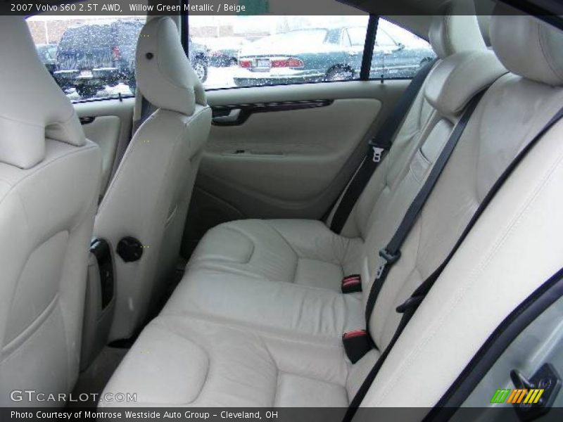 Willow Green Metallic / Beige 2007 Volvo S60 2.5T AWD