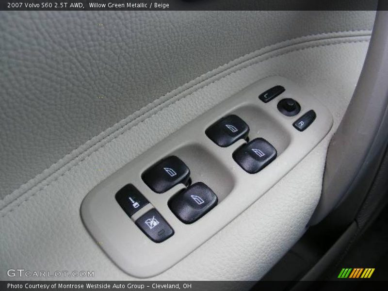 Willow Green Metallic / Beige 2007 Volvo S60 2.5T AWD