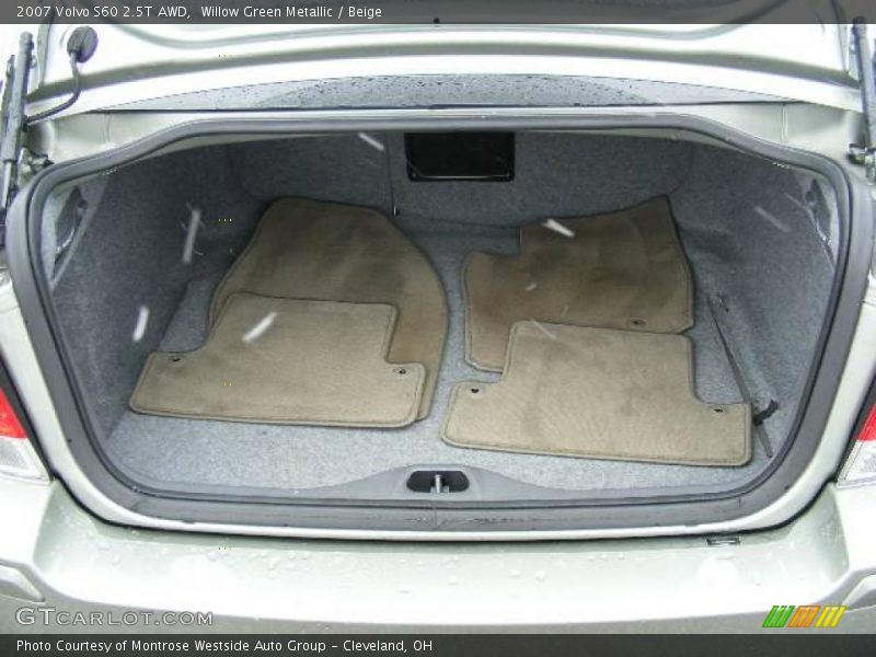 Willow Green Metallic / Beige 2007 Volvo S60 2.5T AWD