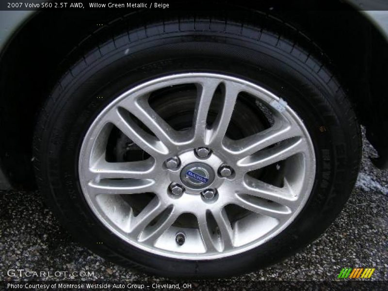 Willow Green Metallic / Beige 2007 Volvo S60 2.5T AWD