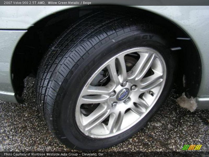 Willow Green Metallic / Beige 2007 Volvo S60 2.5T AWD