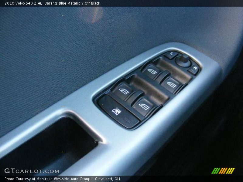 Barents Blue Metallic / Off Black 2010 Volvo S40 2.4i