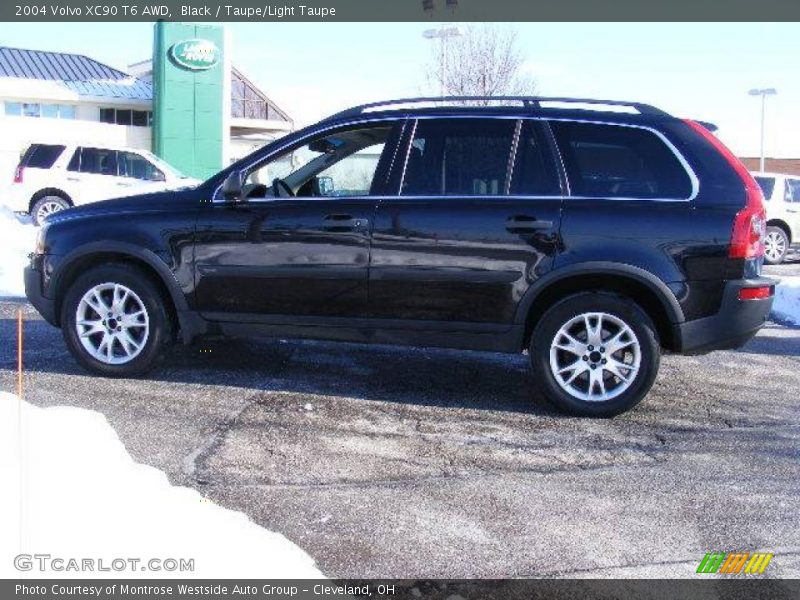 Black / Taupe/Light Taupe 2004 Volvo XC90 T6 AWD