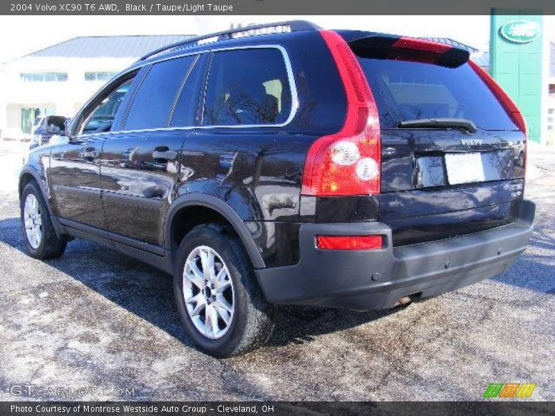 Black / Taupe/Light Taupe 2004 Volvo XC90 T6 AWD
