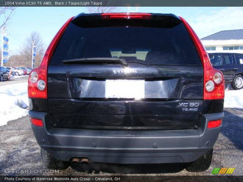Black / Taupe/Light Taupe 2004 Volvo XC90 T6 AWD