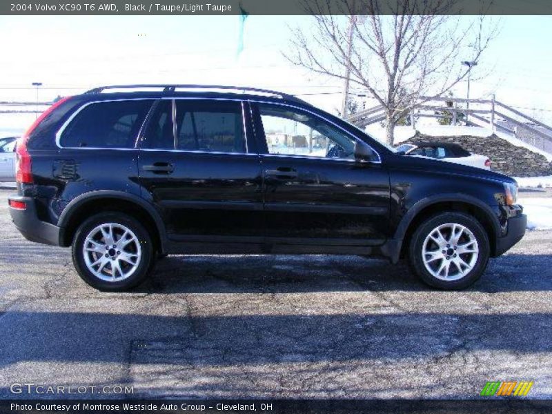 Black / Taupe/Light Taupe 2004 Volvo XC90 T6 AWD