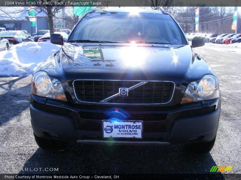Black / Taupe/Light Taupe 2004 Volvo XC90 T6 AWD