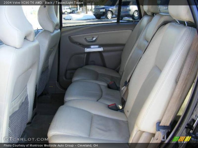 Black / Taupe/Light Taupe 2004 Volvo XC90 T6 AWD