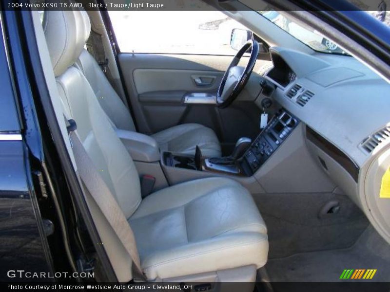 Black / Taupe/Light Taupe 2004 Volvo XC90 T6 AWD