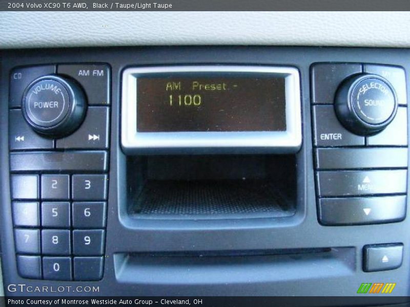 Black / Taupe/Light Taupe 2004 Volvo XC90 T6 AWD
