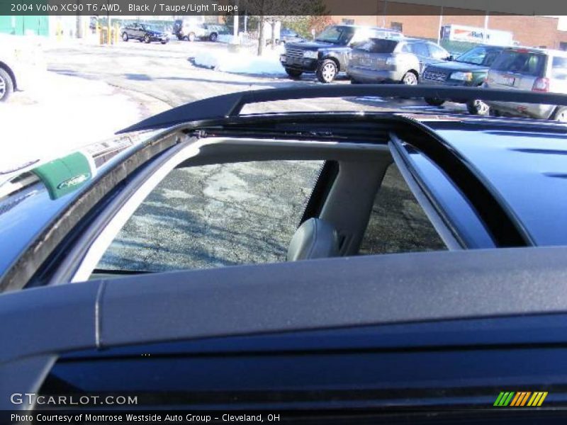 Black / Taupe/Light Taupe 2004 Volvo XC90 T6 AWD