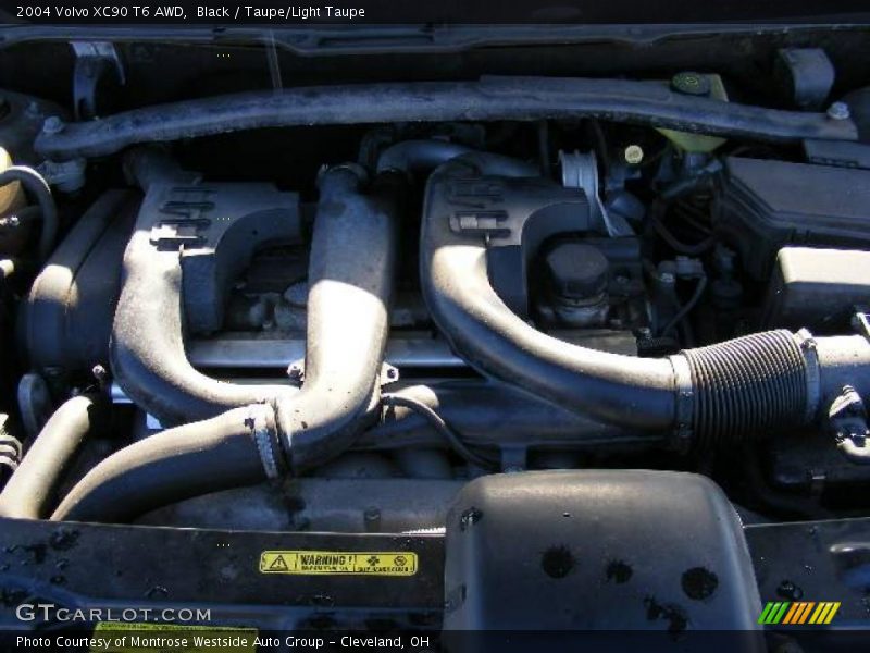 Black / Taupe/Light Taupe 2004 Volvo XC90 T6 AWD