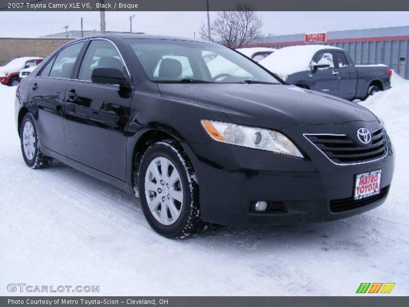 Black / Bisque 2007 Toyota Camry XLE V6