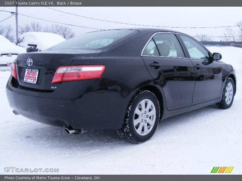 Black / Bisque 2007 Toyota Camry XLE V6
