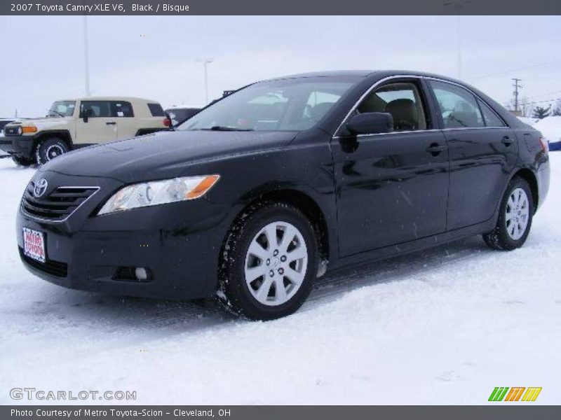 Black / Bisque 2007 Toyota Camry XLE V6