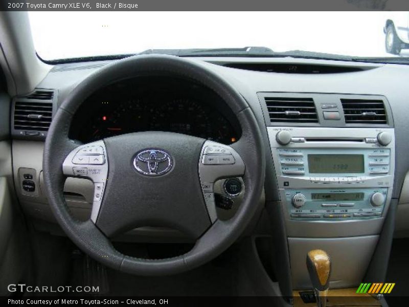 Black / Bisque 2007 Toyota Camry XLE V6