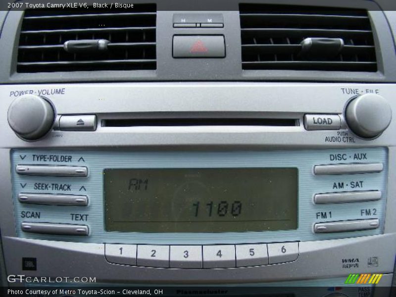 Black / Bisque 2007 Toyota Camry XLE V6