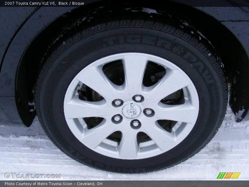 Black / Bisque 2007 Toyota Camry XLE V6