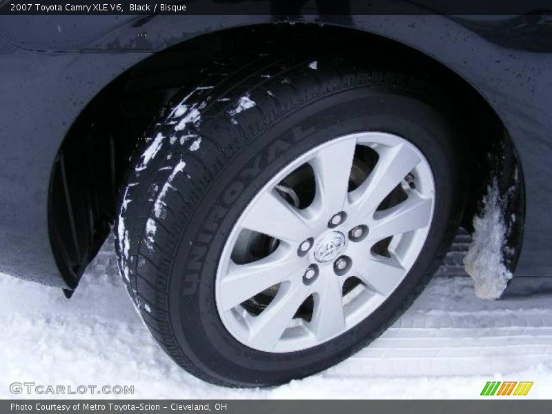 Black / Bisque 2007 Toyota Camry XLE V6