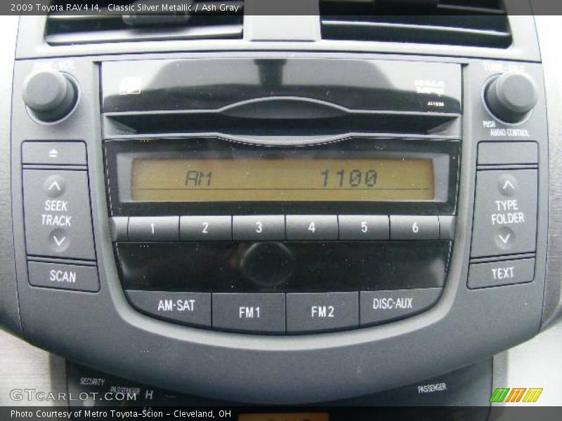 Classic Silver Metallic / Ash Gray 2009 Toyota RAV4 I4