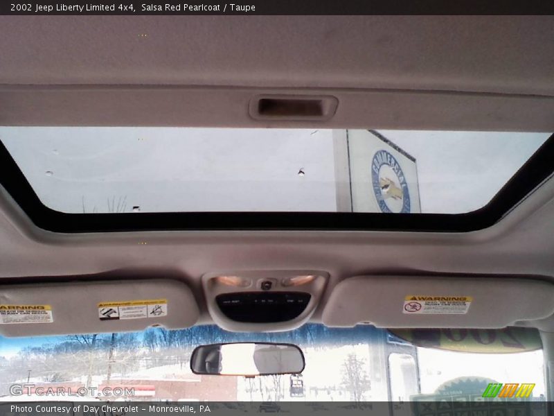 Salsa Red Pearlcoat / Taupe 2002 Jeep Liberty Limited 4x4