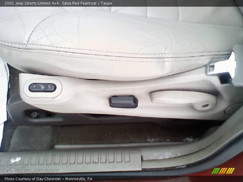 Salsa Red Pearlcoat / Taupe 2002 Jeep Liberty Limited 4x4