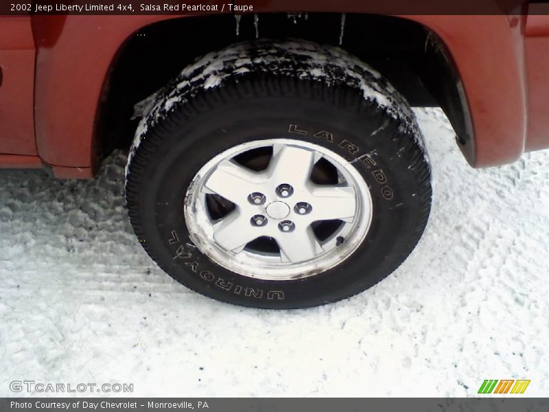 Salsa Red Pearlcoat / Taupe 2002 Jeep Liberty Limited 4x4