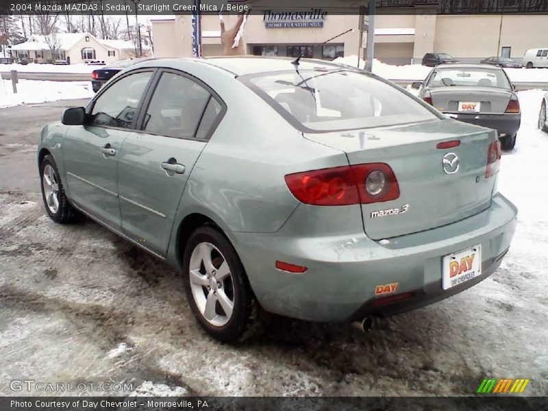 Starlight Green Mica / Beige 2004 Mazda MAZDA3 i Sedan