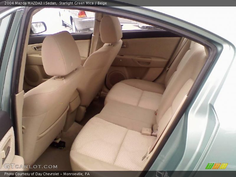 Starlight Green Mica / Beige 2004 Mazda MAZDA3 i Sedan