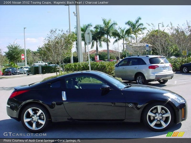 Magnetic Black Pearl / Charcoal Leather 2006 Nissan 350Z Touring Coupe