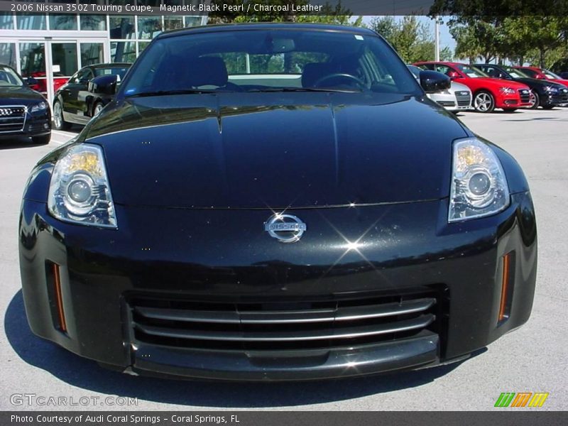 Magnetic Black Pearl / Charcoal Leather 2006 Nissan 350Z Touring Coupe