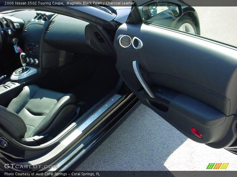 Magnetic Black Pearl / Charcoal Leather 2006 Nissan 350Z Touring Coupe