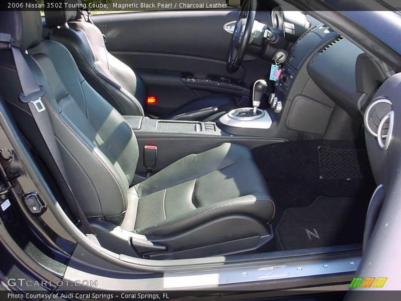 Magnetic Black Pearl / Charcoal Leather 2006 Nissan 350Z Touring Coupe