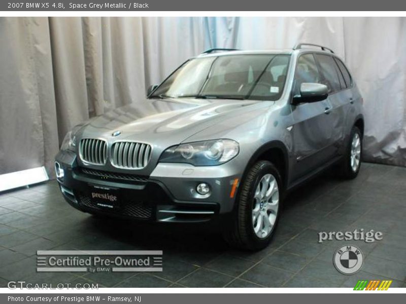 Space Grey Metallic / Black 2007 BMW X5 4.8i