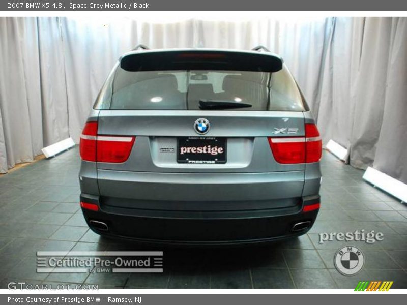 Space Grey Metallic / Black 2007 BMW X5 4.8i