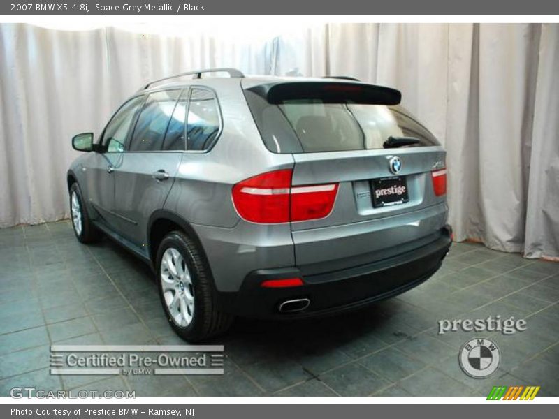 Space Grey Metallic / Black 2007 BMW X5 4.8i