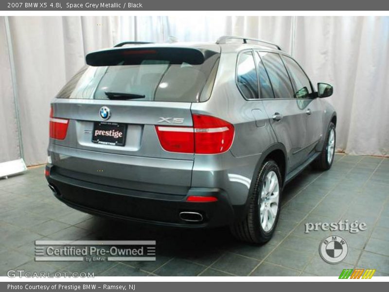 Space Grey Metallic / Black 2007 BMW X5 4.8i