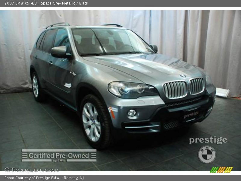 Space Grey Metallic / Black 2007 BMW X5 4.8i