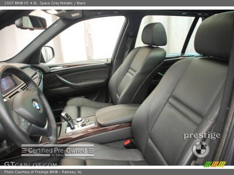 Space Grey Metallic / Black 2007 BMW X5 4.8i